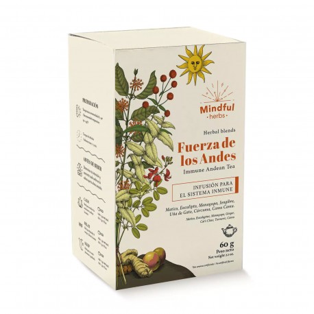 Fuerza de los Andes en Infusettes pyramidales Mindful 10x3g