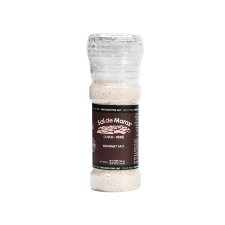 Sel de Maras en Moulin rechargeable Maras Gourmet 100g