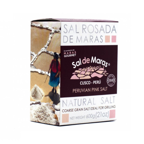 Gros Sel Rose de Maras Maras Gourmet 600g - EL INTI - La Boutique péruvienne