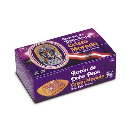 Turrón de Doña Pepa - Patisserie liménienne traditionnelle du mois d'Octobre Cristo Morado  / Pérou